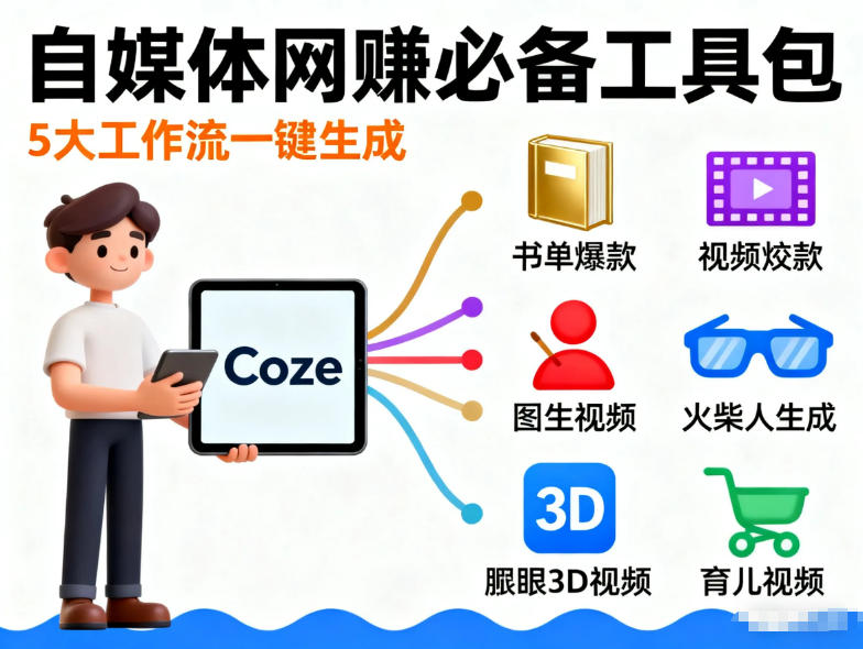 Coze工作流合集，内容一共100份左右，内容丰富，可以提供工作效率-云创终点站