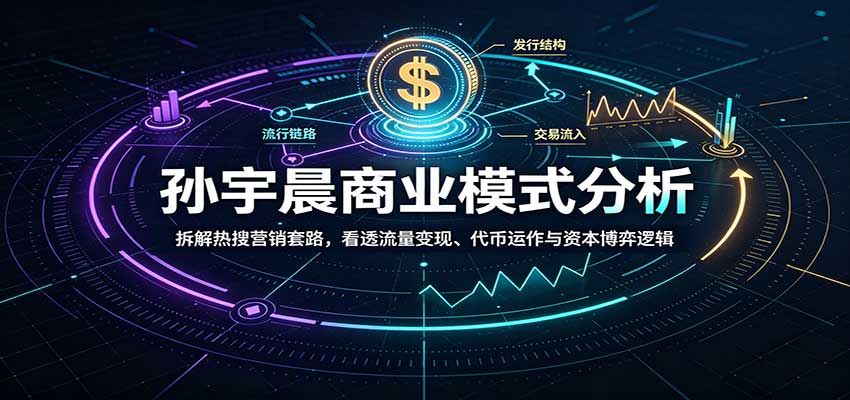 孙宇晨商业模式分析：拆解热搜营销套路，看透流量变现、代币运作与资本博弈逻辑-云创终点站